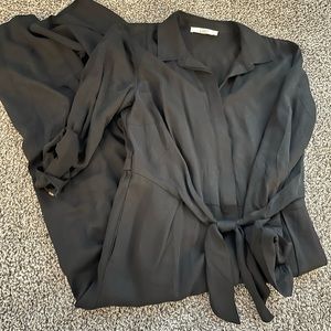LOFT BLACK JUMPSUIT NEVER WORN